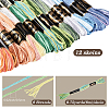 6-Ply Polyester Embroidery Floss OCOR-WH20074-15G-2