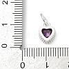 Brass Micro Pave Cubic Zirconia Pendants LS-KK-H204-01S-03-3