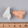 Luminous Frosted Transparent Acrylic Beads TACR-T029-21E-4