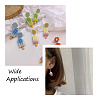 Craftdady 42Pcs 21 Colors Rainbow Resin Pendants CRES-CD0001-04-14