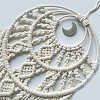 Round Cotton Macrame Wall Hanging PW-WG85736-01-3