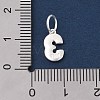 Number Series 925 Sterling Silver Charms STER-Q002-01D-3