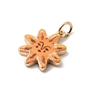 Printed Brass Pendants LS-KK-H253-01A-G-2