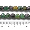 Natural Ruby in Zoisite Beads Strands G-R011-A02-02-5