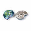 140Pcs Electroplate Glass Charms EGLA-T029-05D-3