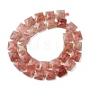 Natural Strawberry Quartz Beads Strands G-F839-A07-01-4