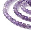 Natural Amethyst Beads Strands X-G-B037-02A-3