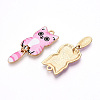 Alloy Enamel Pendants FIND-Q102-12J-2