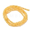 Cubic Zirconia Bead Strands ZIRC-P109-01A-08-4
