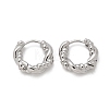 Brass Hoop Earrings EJEW-Q015-03P-02-2