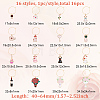 1 Set Alloy Enamel Wine Glass Charms AJEW-BC0004-17-2