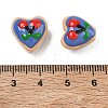 Baking Paint Glass Enamel Beads LAMP-D303-02I-7