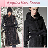 2Pcs Cloth Wrap Around Waist Band AJEW-GF0014-52-5