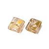 2-Hole Transparent Glass Seed Beads SEED-S023-30C-34-2