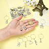34Pcs 17 Styles Wine Glass Charms AJEW-CJ00016-4