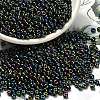 FGB 6/0 Grade A Round Glass Seed Beads SEED-Q008-4mm-F605-1