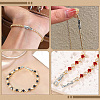 4Pcs 4 Styles 304 Stainless Steel Watch Band Clasps STAS-BBC0011-16A-6
