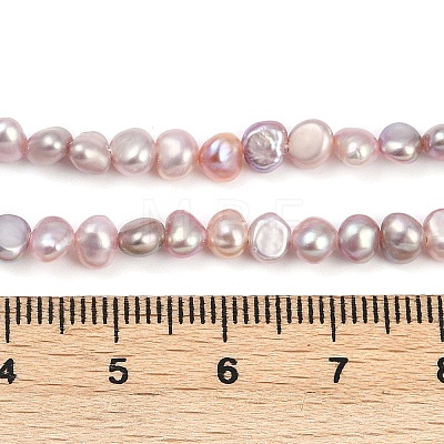 Natural Cultured Freshwater Pearl Beads Strands PEAR-P064-19B-11B-1