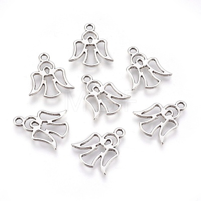 Tibetan Style Alloy Pendants LS-TIBEP-A15023-AS-RS-1