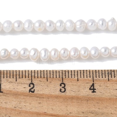 Natural Cultured Freshwater Pearl Beads Strands PEAR-I007-07N-03A-1