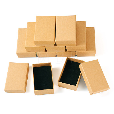 Rectangle Cardboard Paper Jewelry Box CON-TAC0015-01C-1