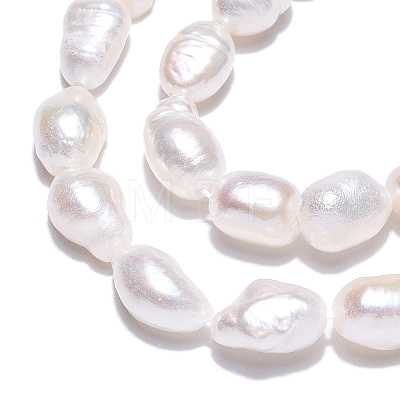 Natural Cultured Freshwater Pearl Beads Strands X1-PEAR-N014-06B-1