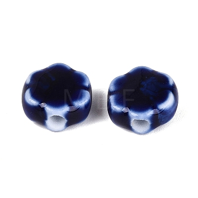 Vintage Handmade Porcelain Beads PORC-N013-25-04-1