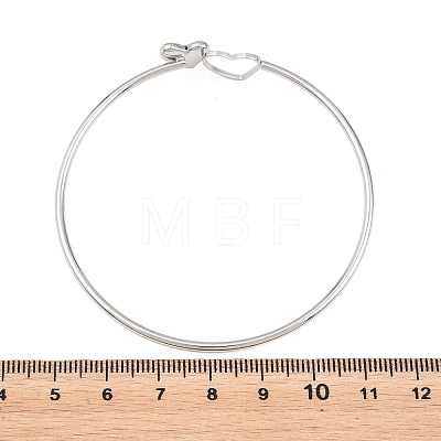304 Stainless Steel Bangles for Women BJEW-N040-01B-P-1