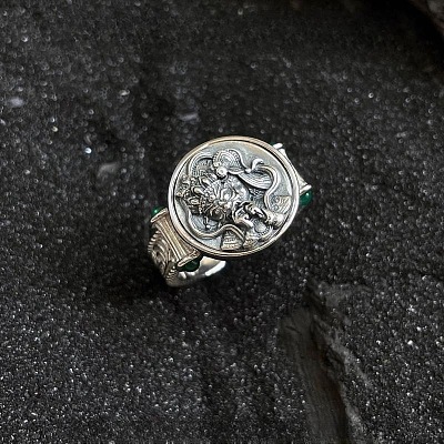 Zinc Alloy Cuff Open Rings WGD7BE1-02-1