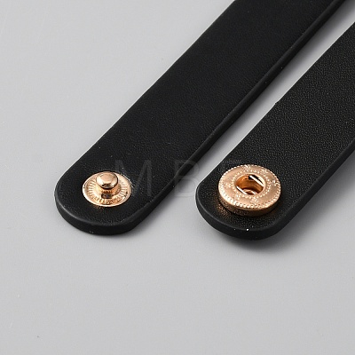 Imitation Leather Bag Handle Wraps FIND-WH0126-223B-1