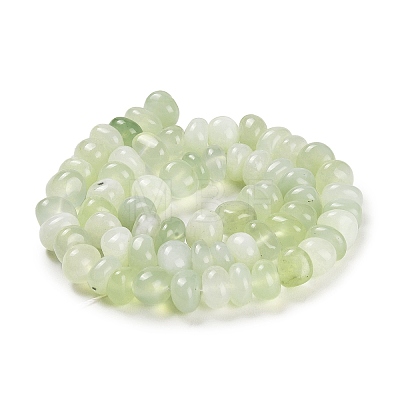 Natural New Jade Beads Strands G-G053-C02-01-1