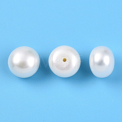 Grade 3A Natural Cultured Freshwater Pearl Beads PEAR-N018-3A-9095A-1