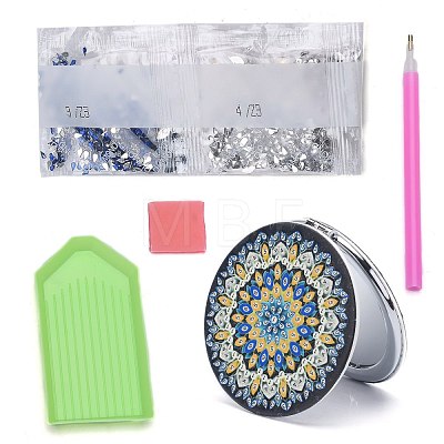 DIY Diamond Painting Stickers Kits For Plastic Mirror Making DIY-F059-39-1