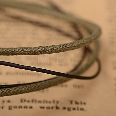 Vintage Leather Cord Pendant Necklaces NJEW-M175-23-1