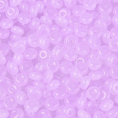 Transparent Glass Seed Beads SEED-Q041-01F-1