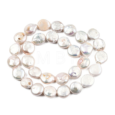 Natural Keshi Pearl Beads Strands PEAR-S018-02H-1