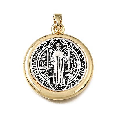 Religion Brass Pendants KK-CBA7EC9-01A-1