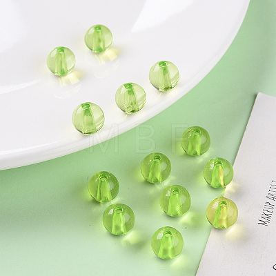 Transparent Acrylic Beads MACR-S370-A10mm-729-1