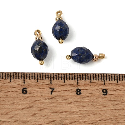 Natural Lapis Lazuli Pendants GG-CBACE45-03G-02-1