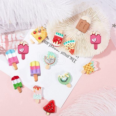 Resin Decoden Cabochons CRES-SC0001-38-1