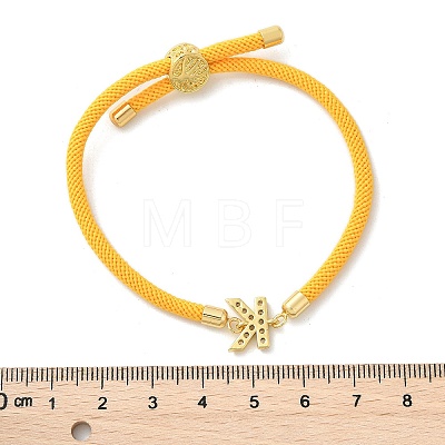 Adjustable Nylon Cord Bracelets BJEW-C096-01G-11-1