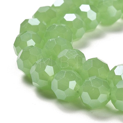 Electroplate Glass Beads Strands EGLA-A035-J10mm-A01-1