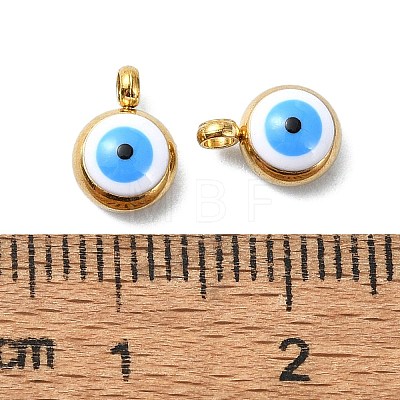 Ion Plating(IP) Real 18K Gold Plated 201 Stainless Steel Charms STAS-L024-020G-04-1