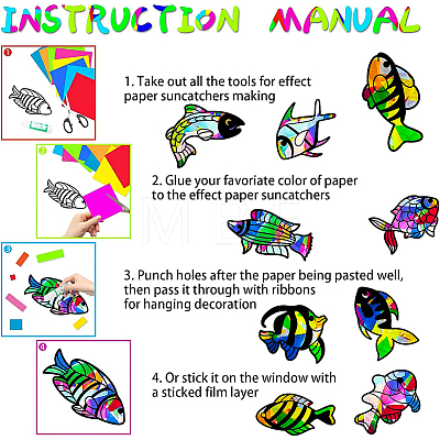 Suncatcher Craft Set DIY-WH0342-006-1