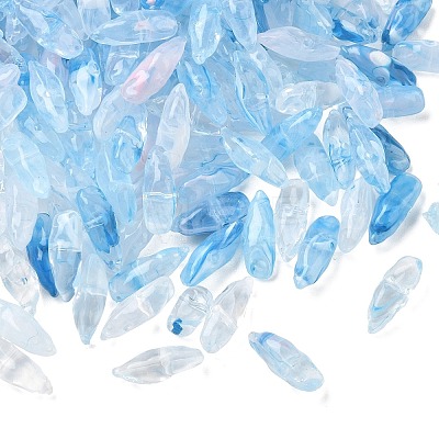 Two Tone Imitation Gemstone Style Acrylic Beads AC-CBA6852-01E-1