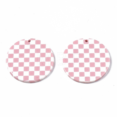Opaque Cellulose Acetate(Resin) Pendants X-KY-Q057-002B-A04-1