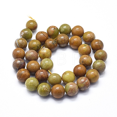 Natural Yellow Opal Beads Strands G-D0013-62D-1