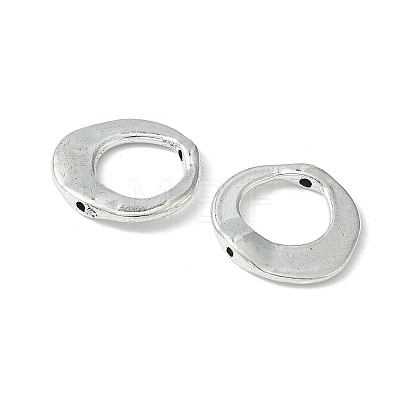 Tibetan Style Irregular Ring Bead Frames LS-LF10246Y-1