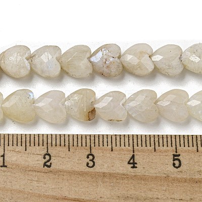 Natural Rainbow Moonstone Beads Strands G-P544-E06-01-1