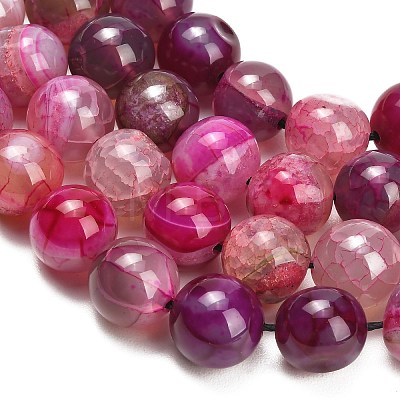 Natural Dragon Veins Agate Beads Strands GG-L001-L01-01C-1